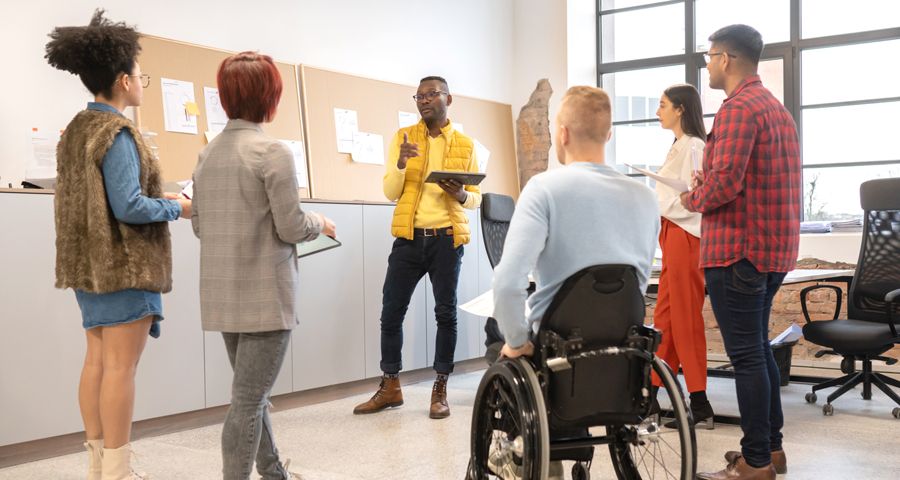 Titelbild - Participation des personnes handicapées